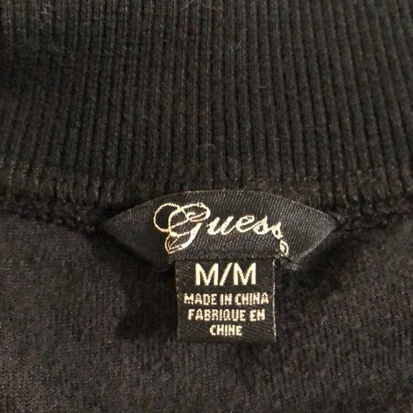 {Guess} Velour Zip Up Jacket - Picture 7 of 10